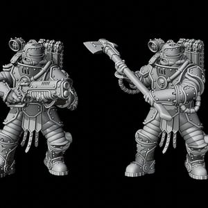 Solar Guard - Kill Squad - Imperial Force - Pose 1 | Wargame Proxies