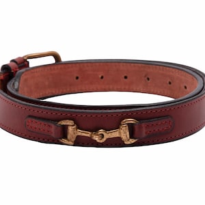 Vintage Gürtel mit Pferdegebiss / Argentinien Gürtel / Polo Gürtel / Traditionelle Gürtel