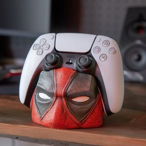 Deadpool  PS5 Controller Stand, Joystick Holder, Joystick Stand, Gaming Stand,  Game Controller Stand, Gamer Gift