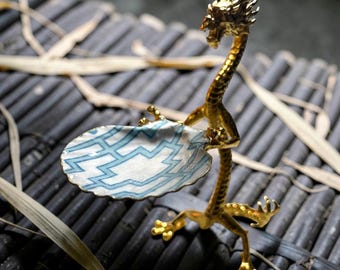 Mahjong Themed Dragon Dice Dish