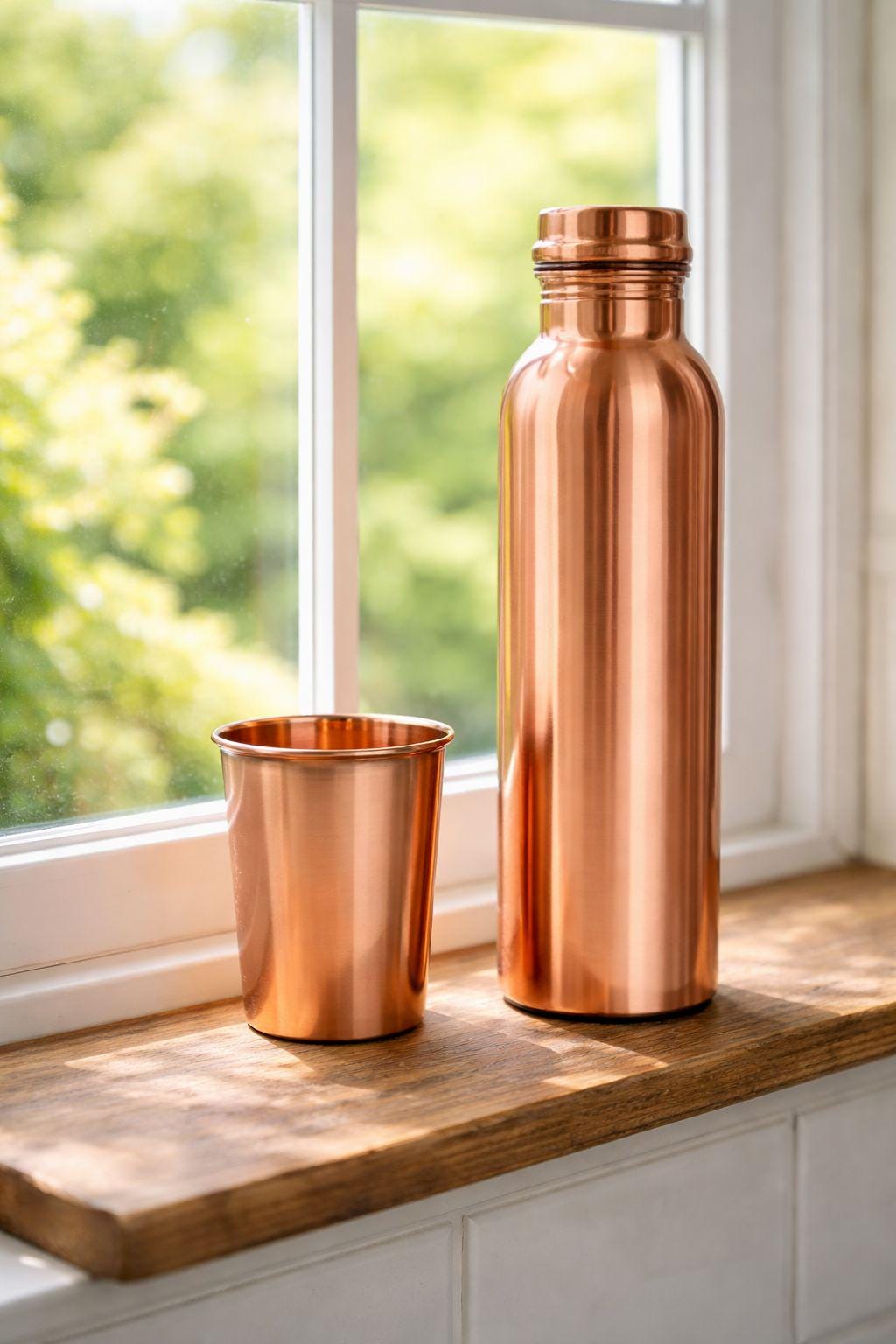 【新品】ネルデザイン　Solid copper bottle & cup 新品】ネルデザイン Solid copper bottle & cup 【公式通販】