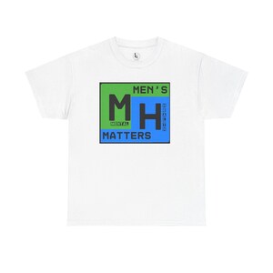 Men&#39;s Mental Health Matters Unisex Tee, Men Need Self Care T-Shirt for Mental Health Advocacy, Men&#39;s Wellness Shirt, Gender Neutral Tee,