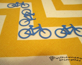 Road Bike Confetti, Bicycle Confetti, Die Cut Table Sprinkles, Scrapbook Card Making Party Decor, Color Options