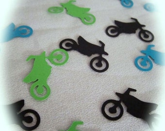 Dirt Bike Confetti: Motorbike Party Decorations