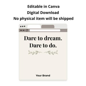 Minimalist Instagram Templates-Editable Social Media Canva Templates for Posts and Stories