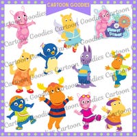 Backyardigans Cartoon File Bundle (PNG, JPG, PDF, Doc) (digital ...