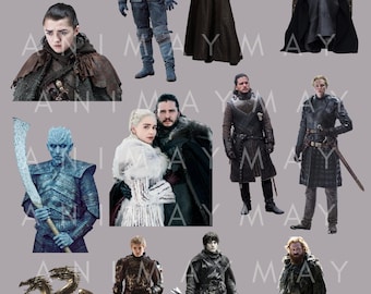 GOT PNG JPG Digital Bundle