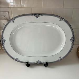 Noritake Squirewood 16” Large Serving Platter ~ new