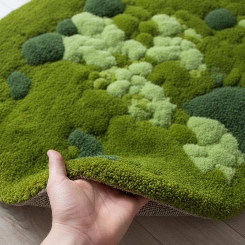 Moss Bath Mat - Etsy