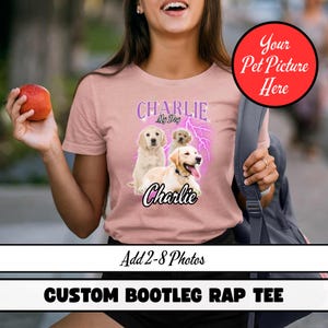 Custom Pet Shirt, Retro Graphic 90s Shirt, Pet Bootleg Shirt, Custom Bootleg Rap Tee Dog, Custom 90S Bootleg Shirt, Personalize Bootleg Tee