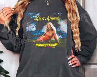 Comfort Colors Zara Larsson Midnight Sun Tour 2025 tee Zara Larsson  Sweatshirt Zara Larsson tour Zara Larsson poster Zara Larsson gif