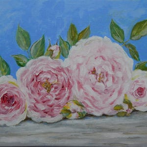Gemälde ~ Eden Roses ~ Originale Malerei