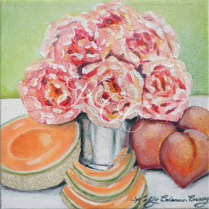 Original Oil Painting - &quot;Just Peachy&quot;