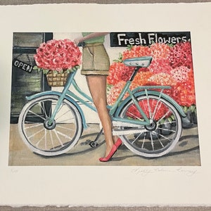 Fine Art Giclee Print from my Original Oil Painting (Limited Edition) - Fresh Flowers