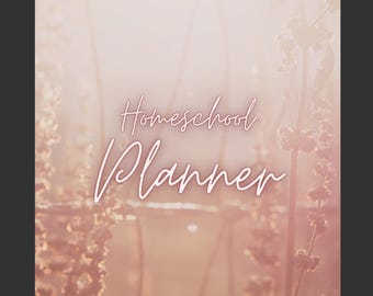 Ultimate Homeschool Digital 2025-2026 Planner | Instant Download | Editable & Printable