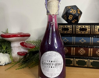 Coven's Grace | Magic potion bottle | Medieval fantasy | Color changing