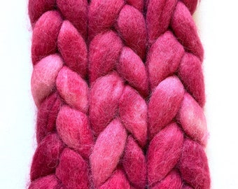 Superfine Alpaca Roving (Top) Hand Dyed (HSA616)