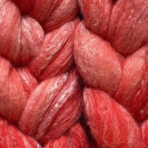 Merino Bamboo Roving Top Hand Dyed AMB607 image 2