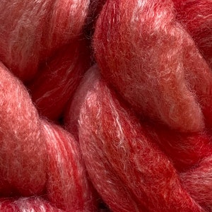 Merino Bamboo Roving Top Hand Dyed AMB607 image 4