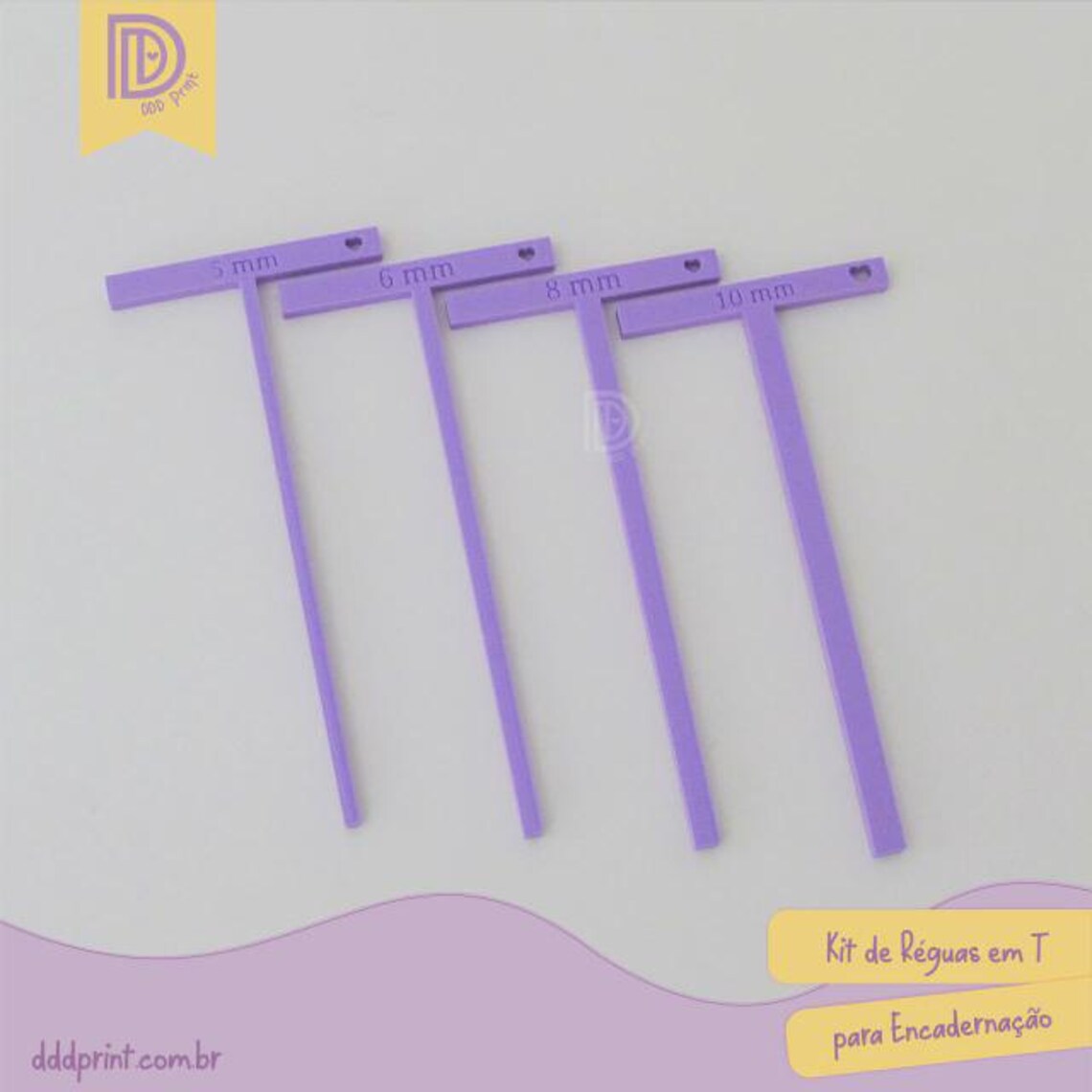 T-shaped Rulers for Bookbinding - STL File for 3D Printing. - Etsy