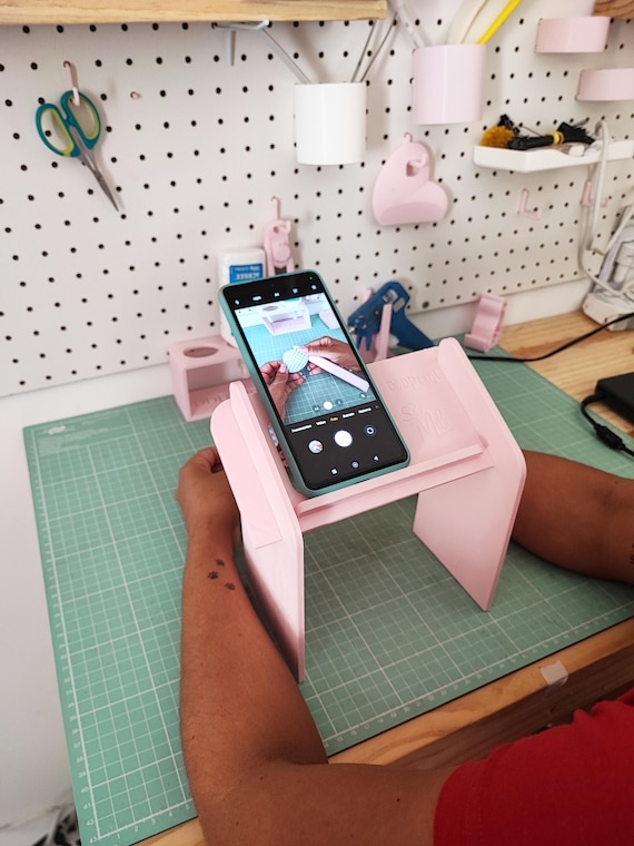 Suporte ajustável para celular para criadores - Alternativa para tripé - Arquivo STL para Impressão 3D