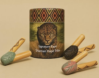 Handgemaakte bamboe kuripe uit het Amazonegebied - 100% leveringsgarantie - GRATIS VERZENDING