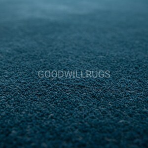 9×12ft Luxury Blue Handmade Tufted Rug | Modern Solid Color Area Rug for Living Room, Bedroom, Premium Home Decor 10×14ft/12×15ft. image 2