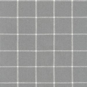 Robert Kaufman Essex classic woven Yarn Dyed Steel Plaid Linen blend