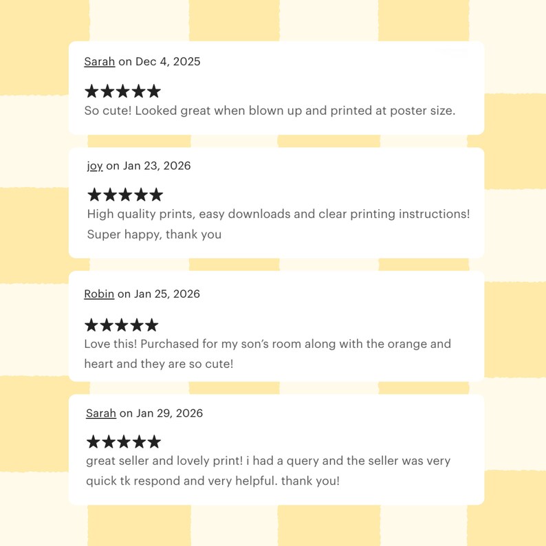 Happy Little Planet Print: Bold Modern Nursery & Kids Decor (Digital Download) image 7