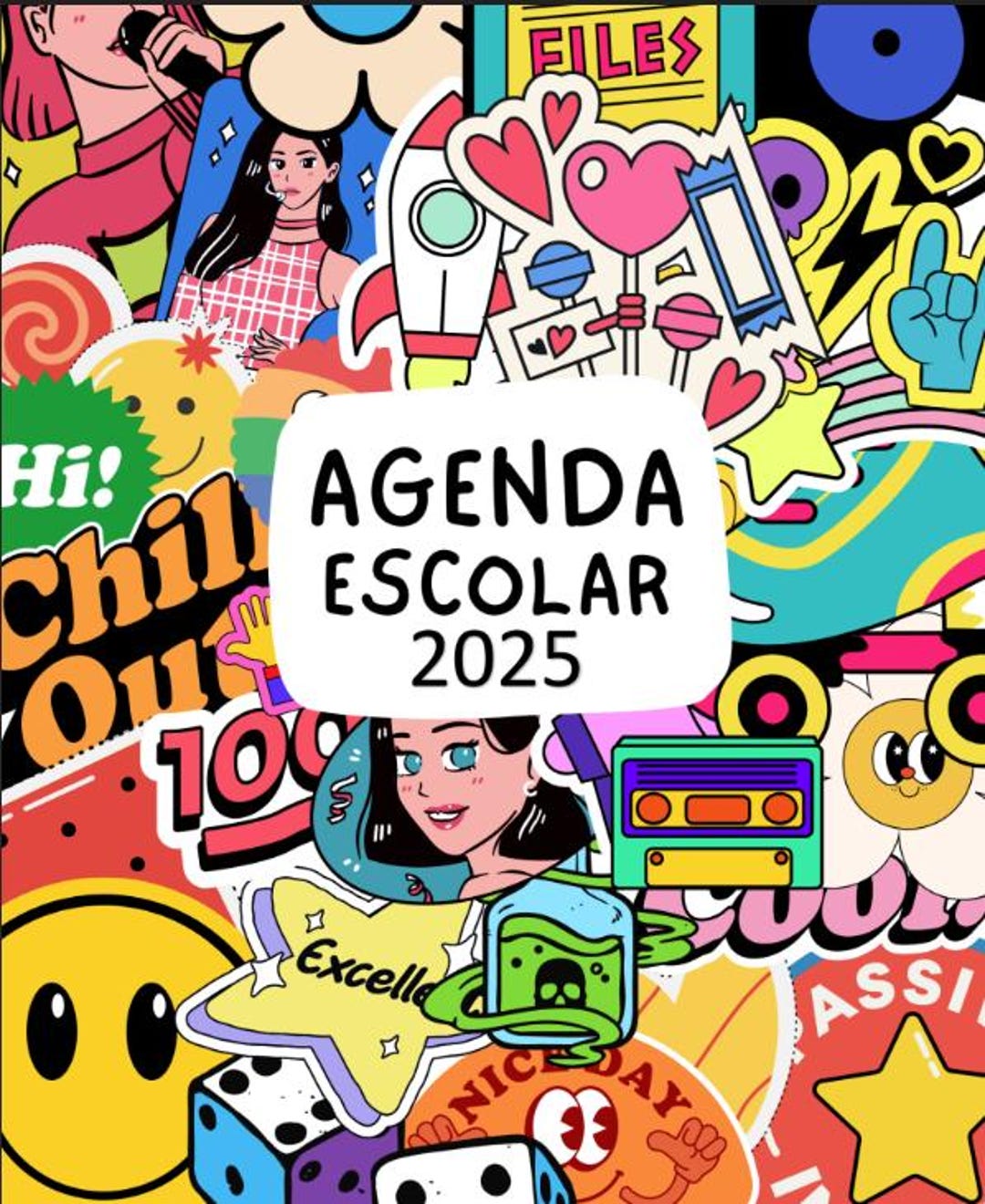 Printable 2025-2026 School Year Planner in PDF Format, Print and Bind ...
