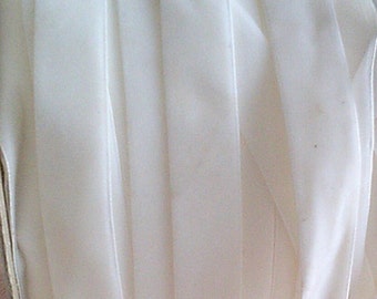15 yds WHITE velvet ribbon 7/8" craft supply trimming embellishment