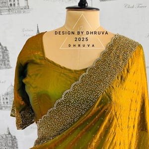 Premium Jarkhan Diamond work space silk Partywear Saree, Wedding wear Designer Saree for women, Trending Saree with stitch blouse in USA UK
