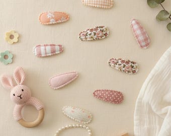 Mini pinzas de bebé suaves hechas a mano, 3,5 cm, para recién nacidos y niños pequeños, regalo para el Día de la Madre.