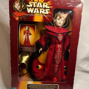 1998 Hasbro Queen Amidala Doll (Star Wars Episode I) In Original Box