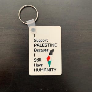 Palestine Support Keychains