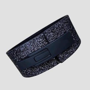Black Sparkling Weight Lift Belt, Powerlifting Belt, Weight Lifting Belt, Gym Belt, Valentine's Day Gifts, Squat Belt, Anime Lever Belt