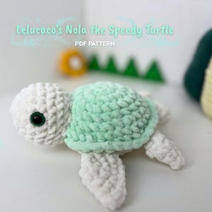 Turtle Crochet Pattern, Ocean Animal Crochet, Amigurumi Crochet Pattern, Sea Life Toy, Plushie Pattern, Coastal Nursery Decor, DIY Gift