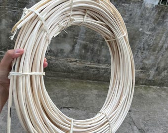 HIGH QUALITY - Rattan Spline - Rattan Core WITHOUT Skin | 2mm-8mm Sizes | For Chair Caning, Caning Frame & Rattan Furniture