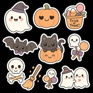 halloween png stickers, halloween printable, halloween png, halloween planner sticker, halloween, pumpkin sticker, trick or treat sticker