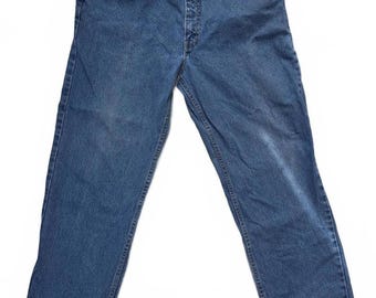 Vintage 90er Jahre Kirkland Herren Jeans. Hergestellt in Kanada, 100% Baumwolle.  36/30
