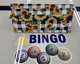 Porta-cartões/lanças de bingo