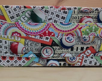 Bingo pull tab/ playing card holder