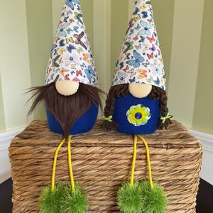 Butterfly Gnomes, Custom Handmade Gnomes, Home Decor