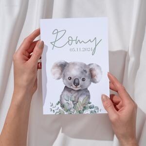 Housse de protection personnalisée pour U-book | U-book | Koala | Cadeau de naissance