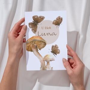 Housse de protection personnalisée pour U-book | U-book | Forêt | Cadeau de naissance