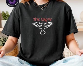The Crow T-shirt, Retro Movie 90's Inspired Graphic Tees, Movie