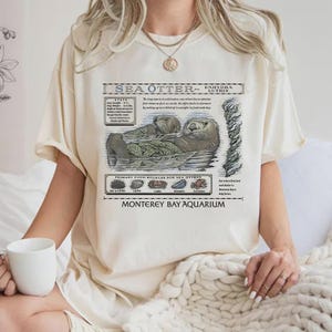 Vintage Sea Otter T-Shirt - Monterey Bay Aquarium