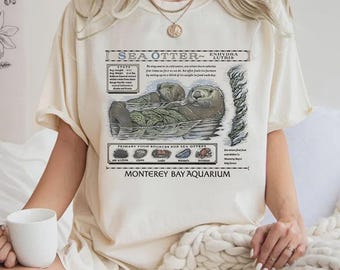 Vintage Sea Otter T-Shirt - Monterey Bay Aquarium