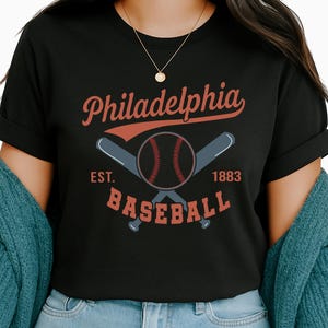 Philadelphia Baseball Sweatshirt, Philadelphia Baseball 90s Style Shirt, Philadelphia Game Day, Throwback Philadelphia Shirt, Baseball Mom