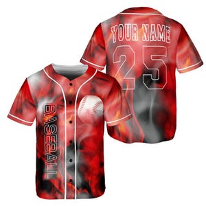 Custom Team Name Number Baseball Jersey Pinstripe, Custom Baseball Jersey for Men Women Youth Kid, Personalized Pinstripe Jersey